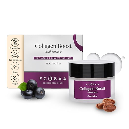 Ecosaa Collagen Cream Moisturizer for Face - 45 ml