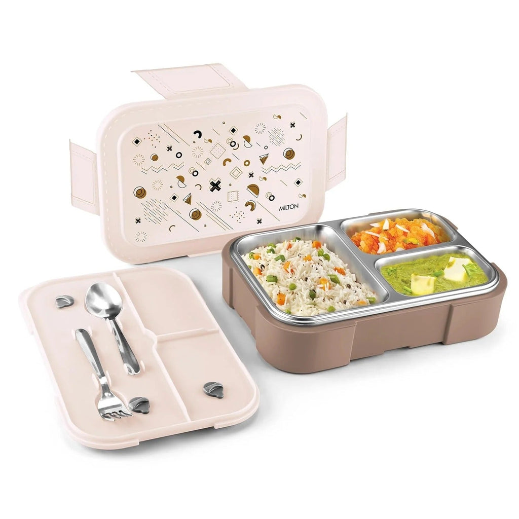 Milton Bravo 3 Steel Thermoware Lunchbox