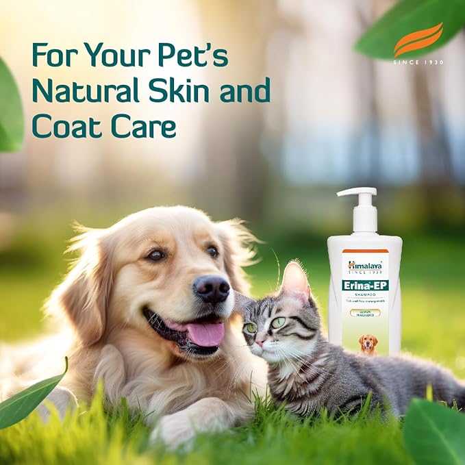 Himalaya Erina Ep Shampoo for Dogs and Cats | 200 Ml