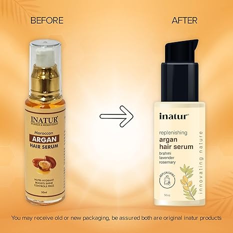 Inatur Argan Hair Serum Lavender and Rosemary - 50 ml