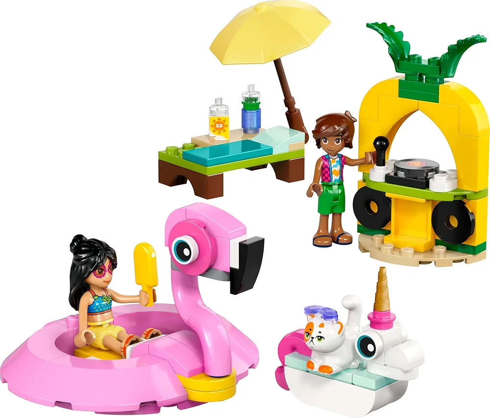 Lego Friends Unicorn & Flamingo Pool Party Toy Building Set 42658 Building Blocks Toys for 5+ Gift for Boys and Girls
