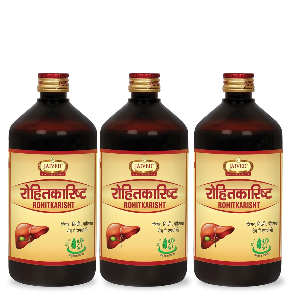 Jaived Ayurveda Rohitkarisht - 450ml (Pack of 3)