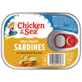 Chicken of the Sea Sardines in Mustard Sauce, 3.75 Ounce Can (Pack of 1), Wild Caught Canned Sardines