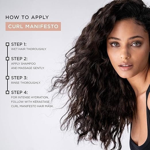 Kerastase Curl Manifesto Shampoo for Curly Wavy Hair - 250 ml