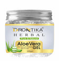 DRONTIKA Natural 100% Ayurvedic Aloe vera Gel (Transparent), Skin/Hair Gel With Vitamin E & Natural Emollients (Paraben Free), 200g