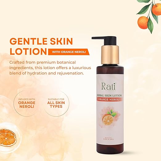 Rati Ayurveda Orange & Neroli Body Lotion - 200 ml
