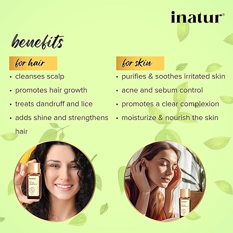 Inatur Tea Tree Essential Oil - 12 ml
