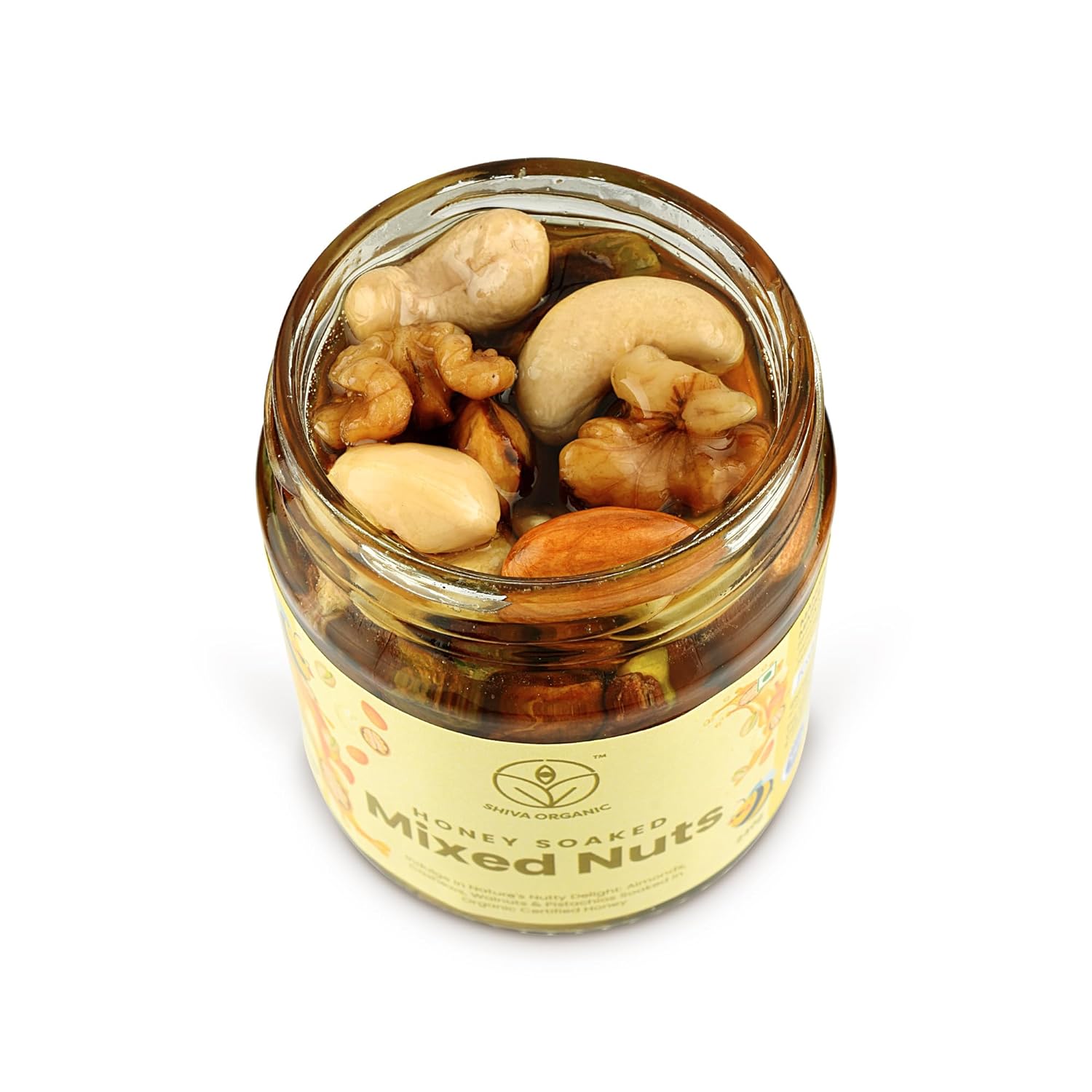 Shiva Organic Mixed Nuts in Honey - 240 gms