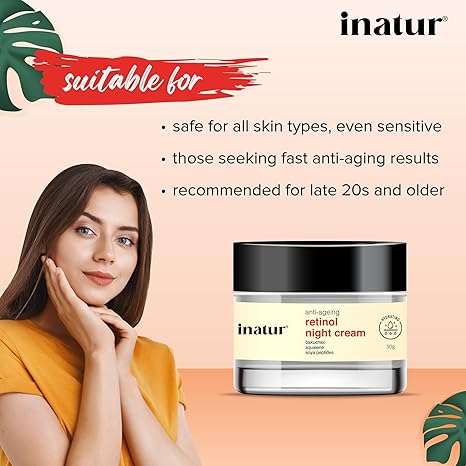 Inatur Retinol Night Cream - 50 gms