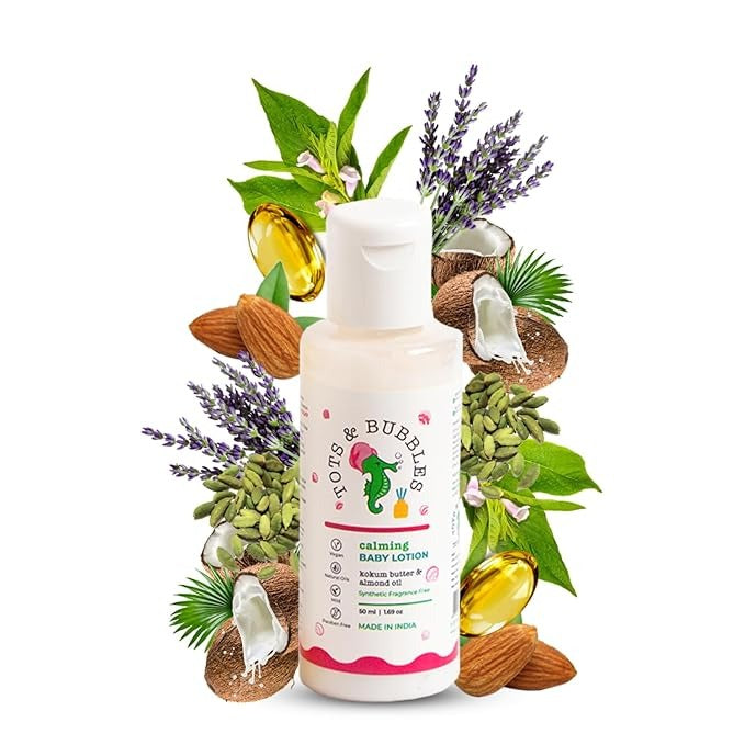 Tots & Bubbles Calming Baby Body Lotion - 50 ml