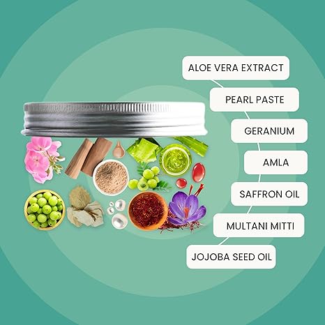 WildOak Ayurvedic Under Eye Mask - 50 gms