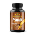 Max Ayurveda Musli Special Capsules For 45+ Men | Power, Strength, Energy and Stamina Booster | 100% Vegan | Premium Ayurvedic Supplement - (30 Capsules)