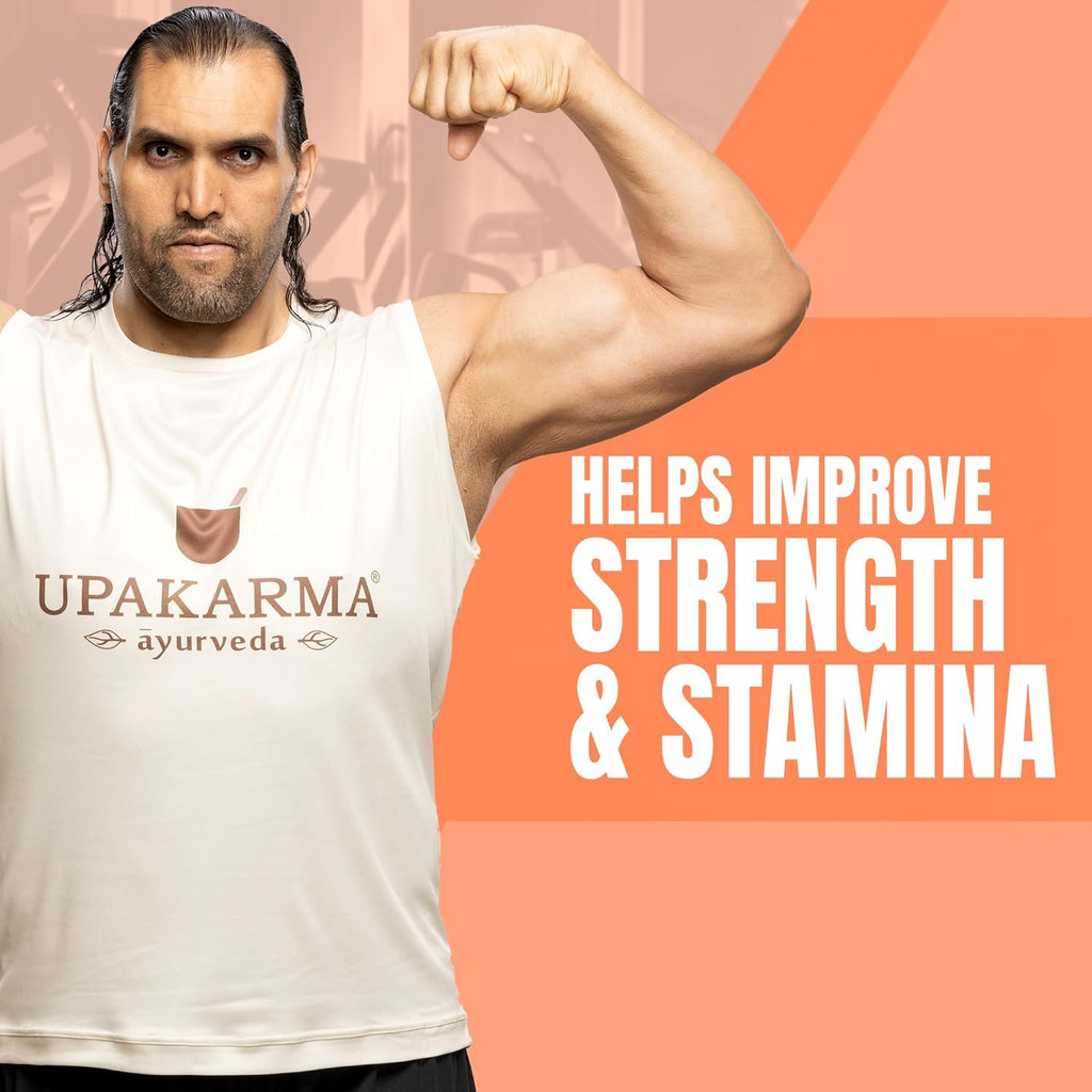 UPAKARMA Shilajit Orange Flavour Effervescent - 20 Tablets | Helps to Boost Strength & Stamina | Travel Friendly & Lab Tested | Dissolve in 60 Sec, Pack of 1