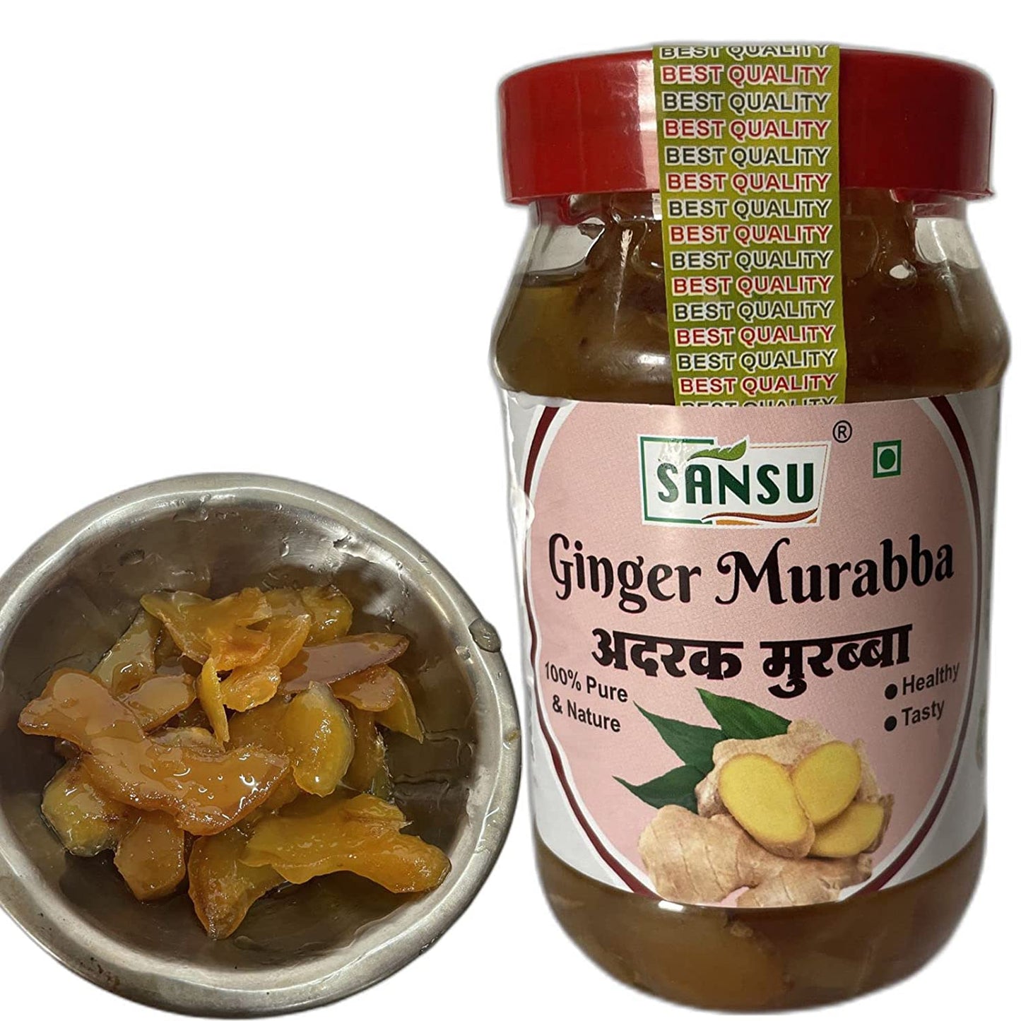 Sansu Ginger Murabba - 500 gms