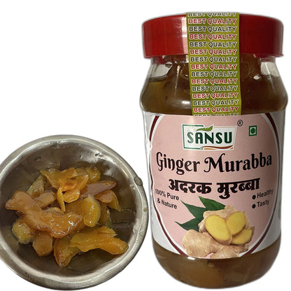 Sansu Ginger Murabba - 500 gms