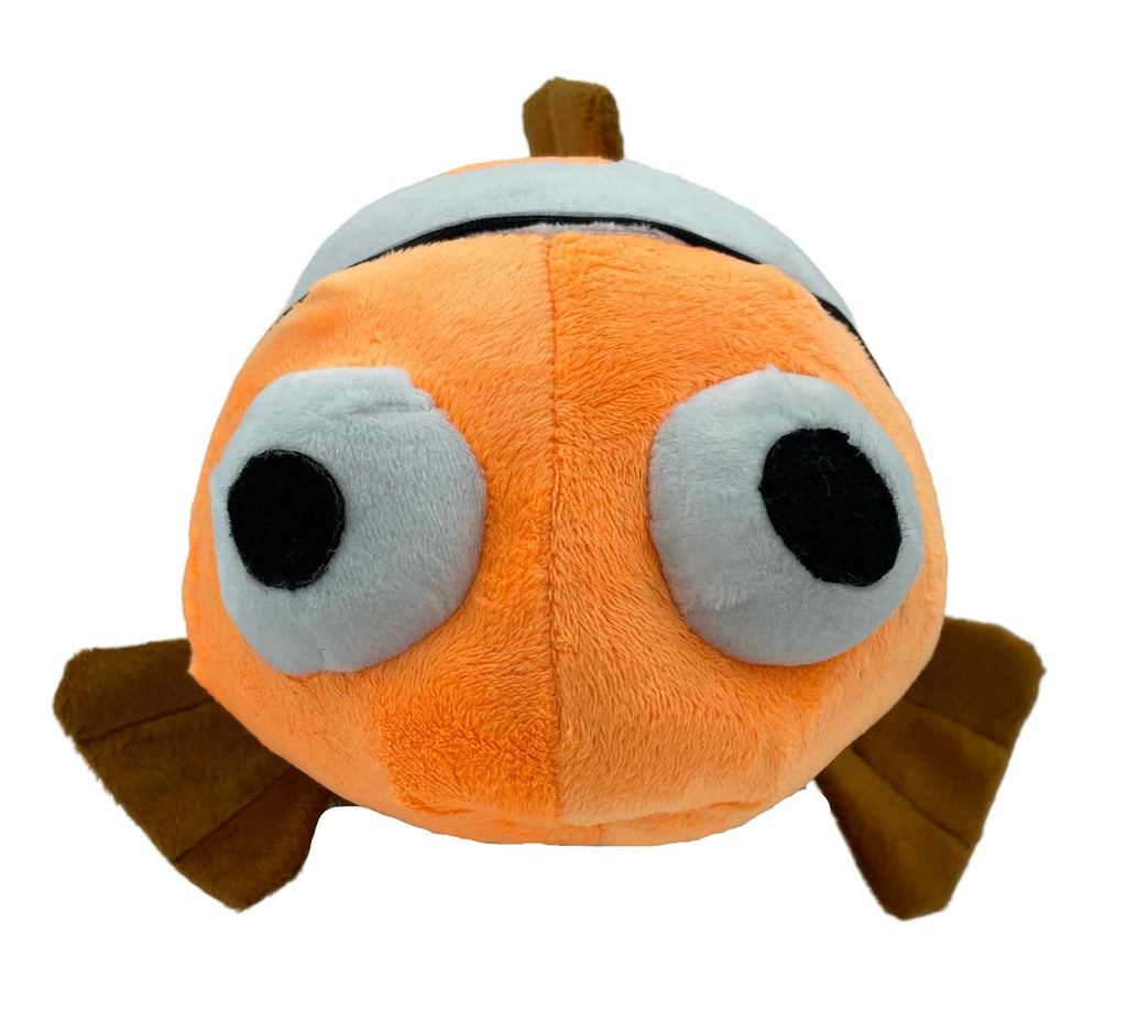 Tickles Nemo Fish Soft Stuffed Plush Sea Animal Toy for Kids Color Orange & White 35 cm