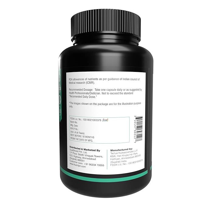 NutritJet Magnesium Citrate 400mg Capsules - 120 Caps