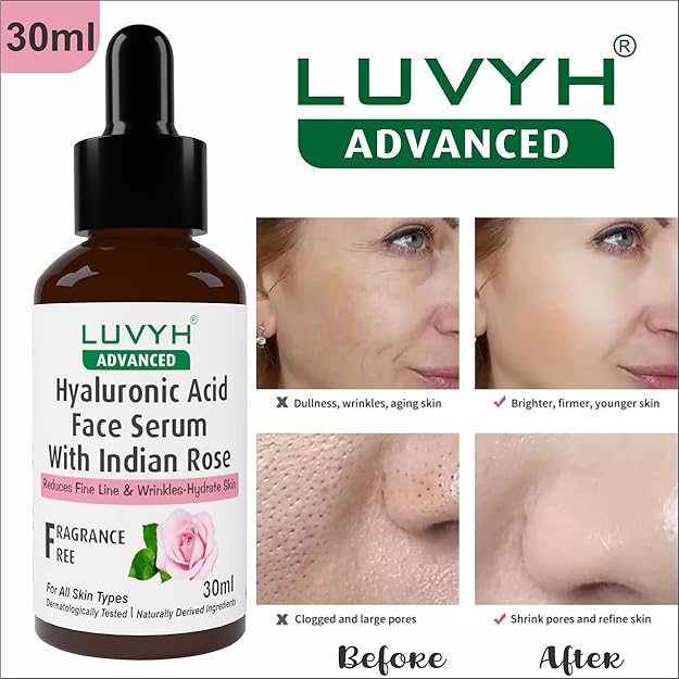 Luvyh Hyaluronic Acid Face Serum - 30 ml