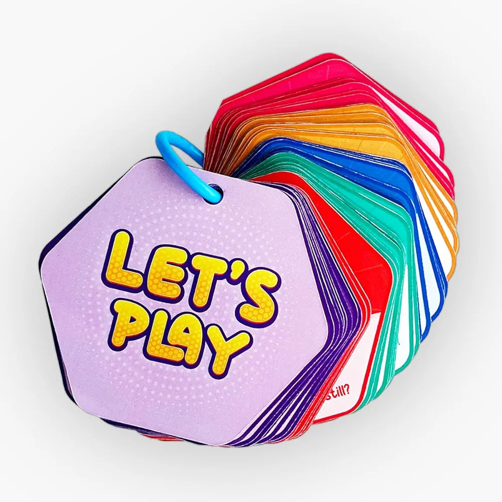 GiniMini FIND ME Scavenger Hunt Game for Ages 3+ 60 Reusable Cards 3 Play Modes Fast, First, Super FIT Indoor, Outdoor & Travel Boosts Observation, Memory & Vocabulary Family Fun