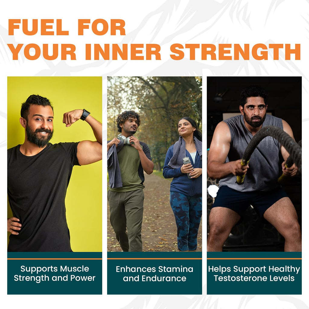 Himalaya Shilajit | 100% Pure Shilajit I 60 Capsules | Enhances Stamina, Energy, and Power | Supports Healthy Testosterone Levels