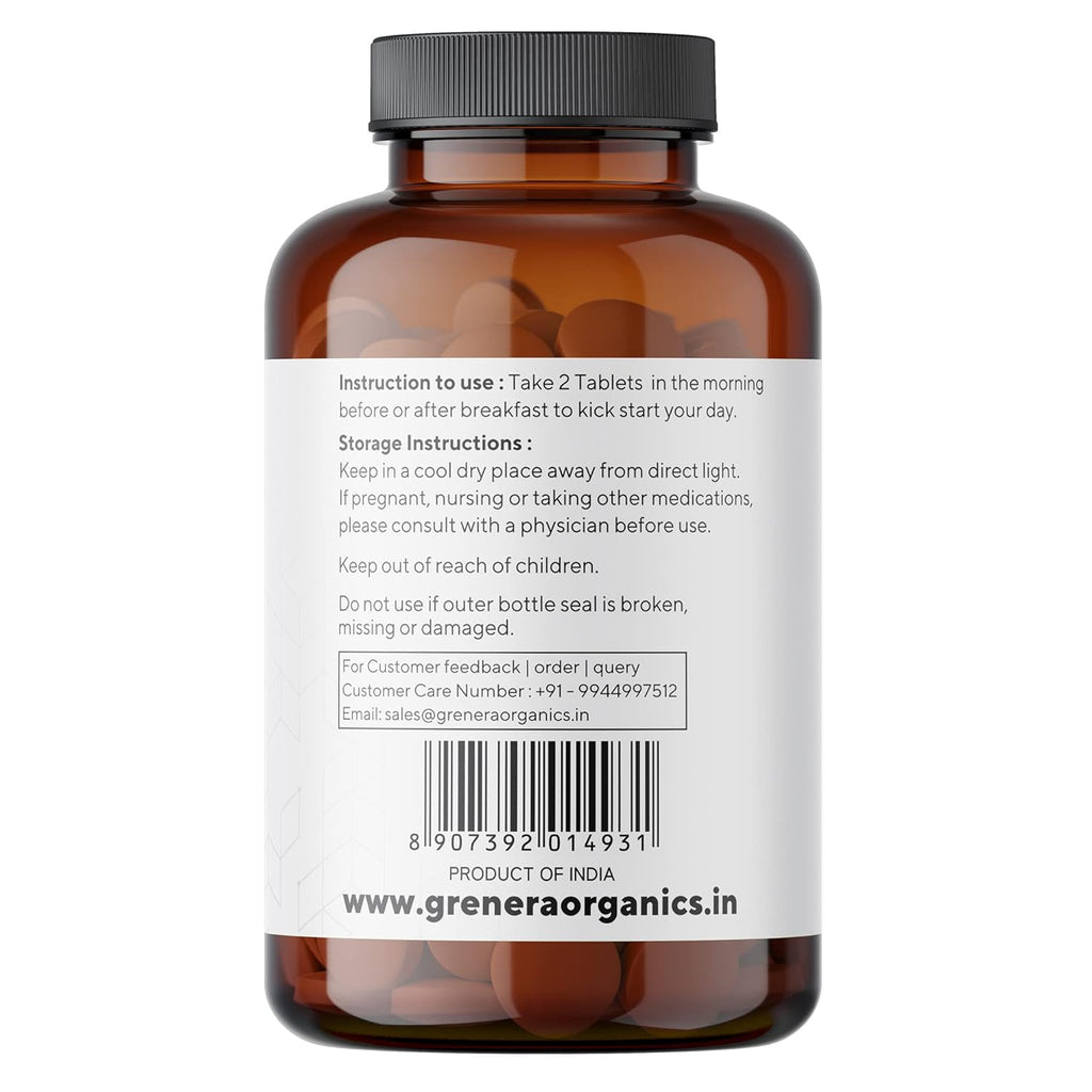 Grenera Moringa Spirulina Tablet - 120 Tablets