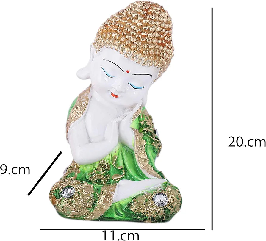 Mariner's Creation Buddha Statues Baby Buddha showpiece size-11X11X20cm