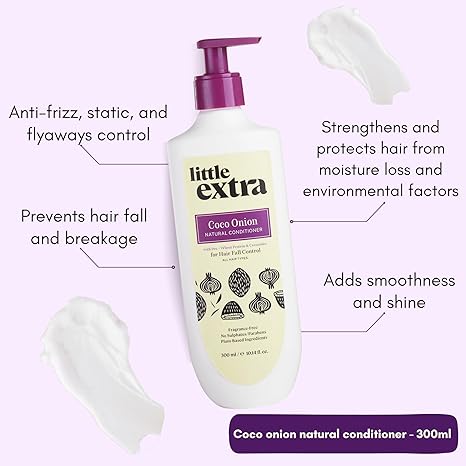 Little Extra Coco Onion Natural Conditioner For Hair - 300 ml