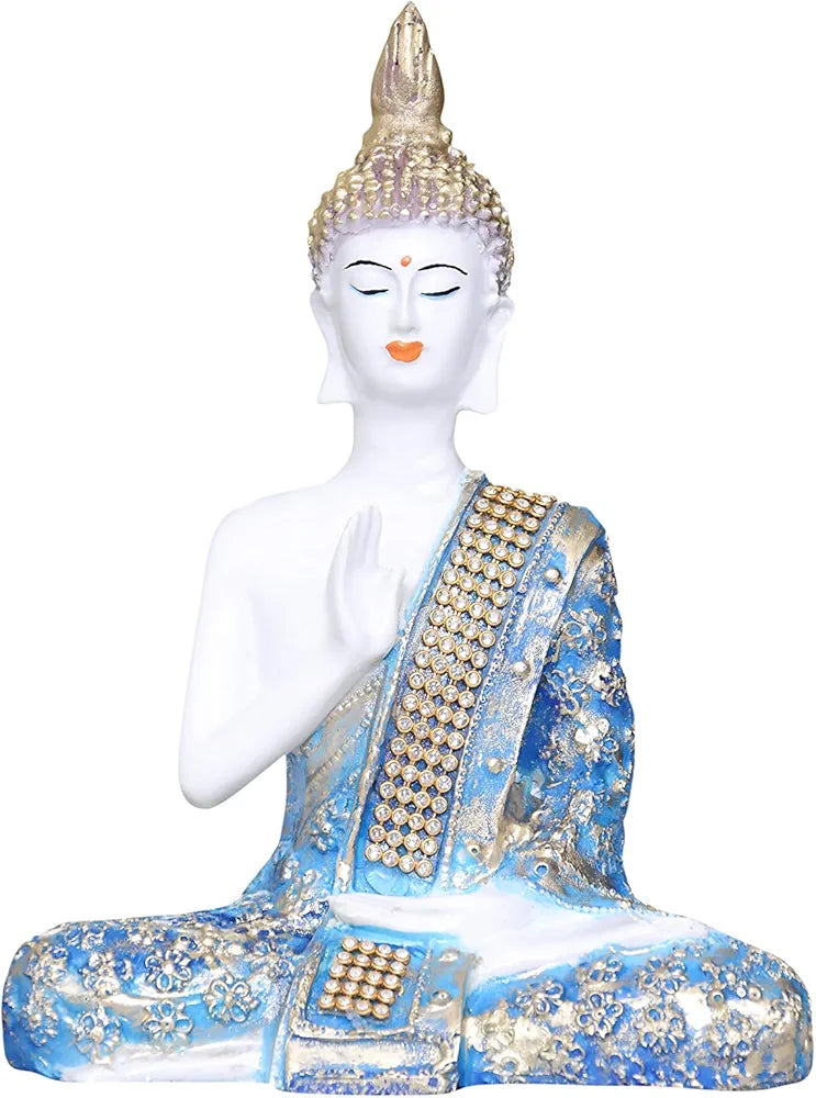 Mariner's Creation Divine Buddha Statue Buddha Statue for Home Decor Showpiece Size-15x8x20cm