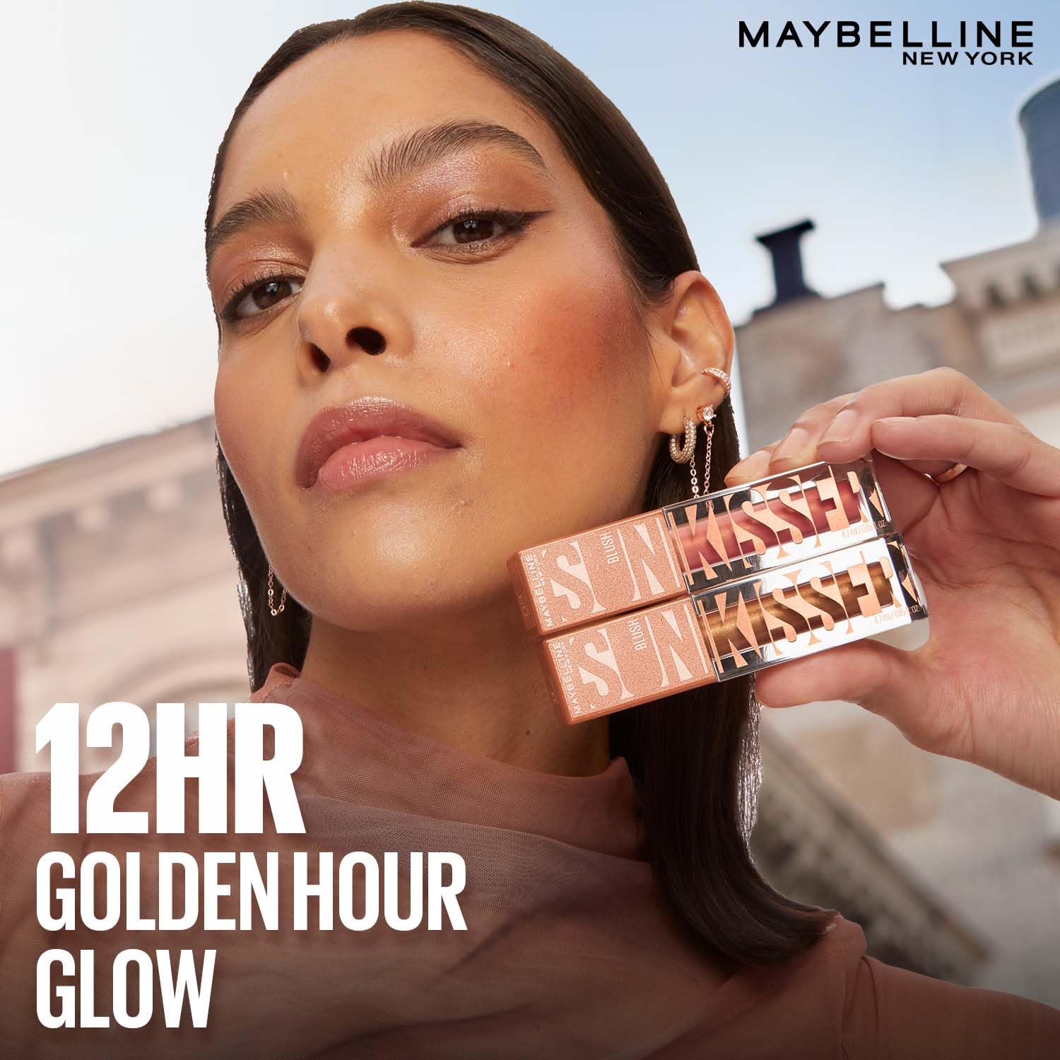 Maybelline New York Sunkisser Highlighter + Blush, 09 Midnight Shimmer | 4.7 g