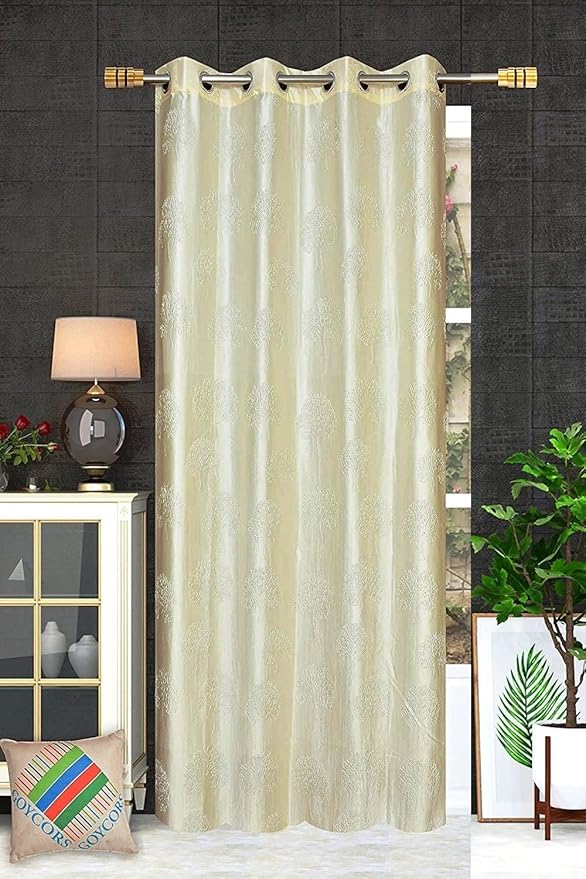 Fresh From Loom Curtains for Door 10 Feet Long Latest Big Window Curtain Premium Polyester Punch Parda