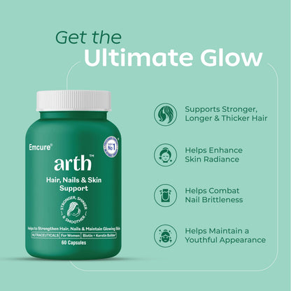 Arth Biotin Hair, Nails & Skin & Capsules