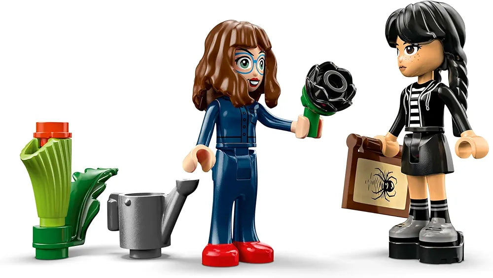 Lego Wednesday Black Dahlia Flower, Faux Plant Room Decor 76784 - Building Blocks Set for Age 9+ Boys and Girls