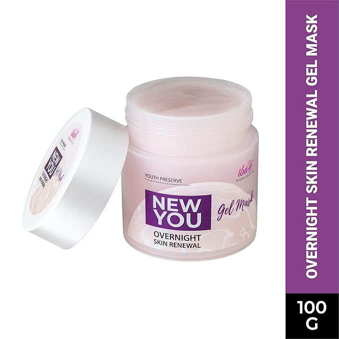 Iba Advanced Activs Youth Preserve New You Overnight Skin Renewal Gel Mask - 100 gms