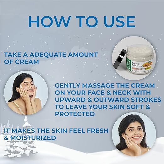 Luvyh Papaya Hydrating Cold Cream & Winter Creme - 100 gms