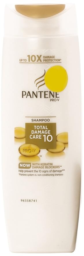 Pantene Pro-V Shampoo - Total Damage Care 10 - 180 ml Bottle