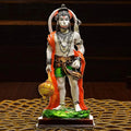 Karigaari Polyresine Multicolor Standing Hanuman Idol