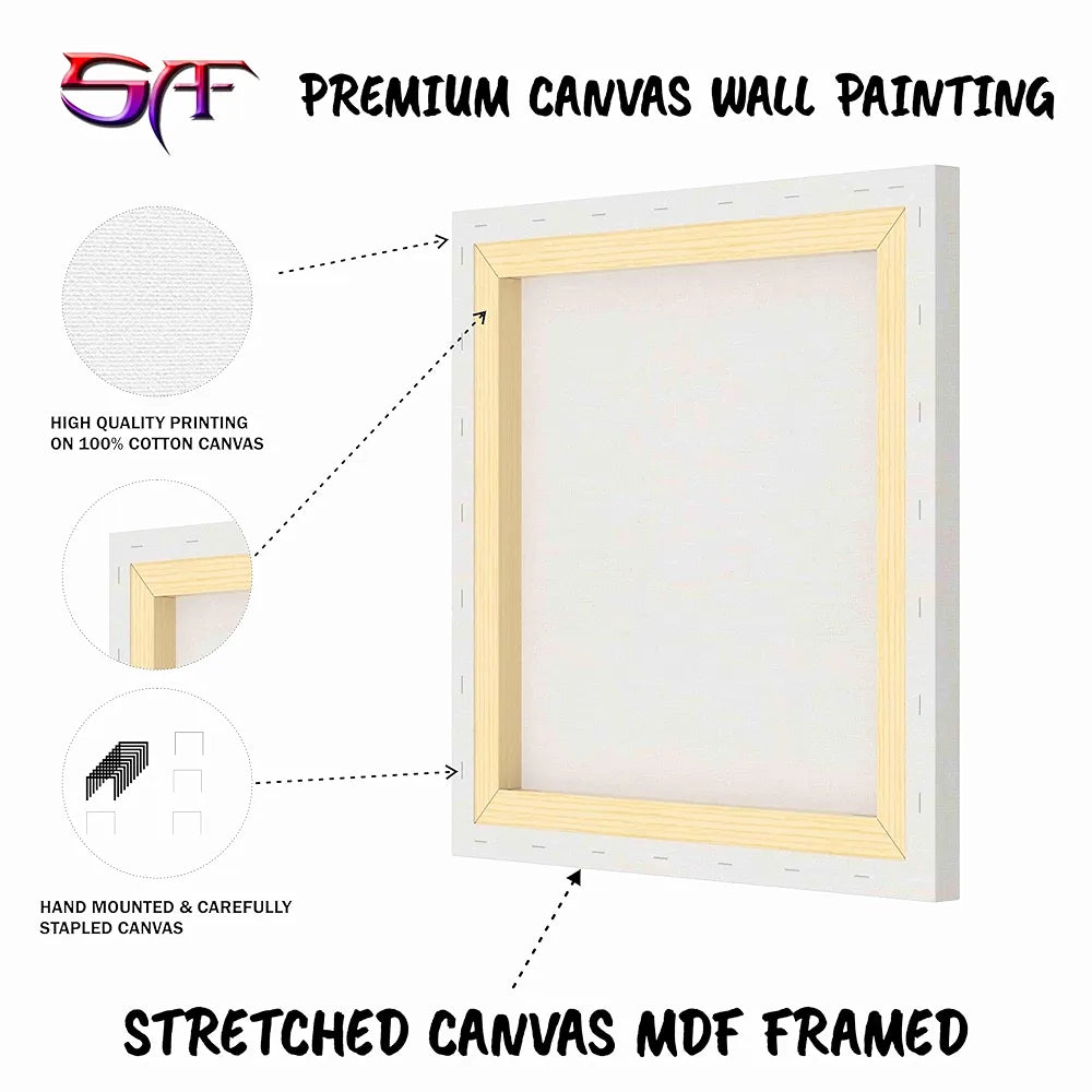 Livin'luxe Paintings Animals Modern Art Canvas Home Decor Wall Paintings With Frame Painting CR-301