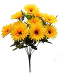 Beautiful Decorative Artificial Garabara Flower Bunches for Home décor