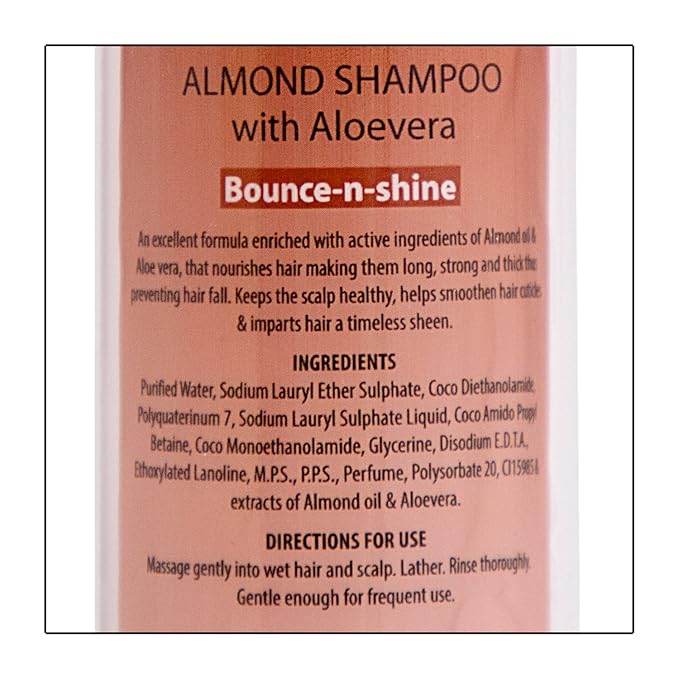 Sunny Herbs Almond Shampoo With Aloevera - 250 ml
