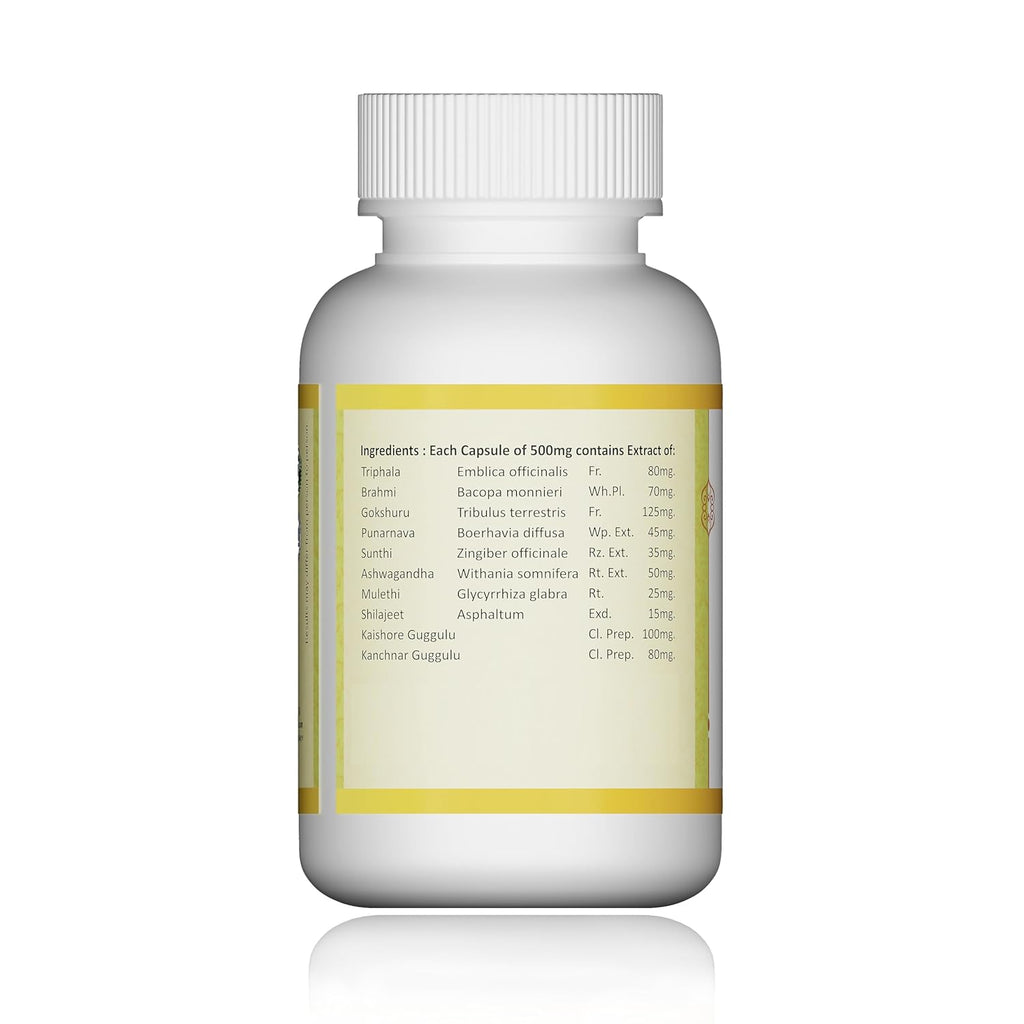 Jeena Sikho Thyri | Herbal Supplements for Thyroid Care - 60 Capsules