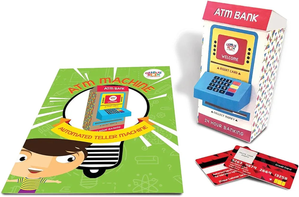 Genius Box Play some Learning Educational Toy for 8 Years and Up: Tinkering Lab DIY, Activity Kit, Experiment, Learning Kit, Educational Kit, STEM Toy