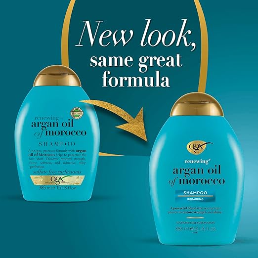 Ogx Renewing Argan Oil of Morocco Hydrating Hair Shampoo Argan Oil - 385 ml