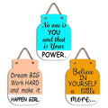 Sehaz Artworks Home Decor Items for Living Room Wooden Wall Hangings for Motivational Quotes