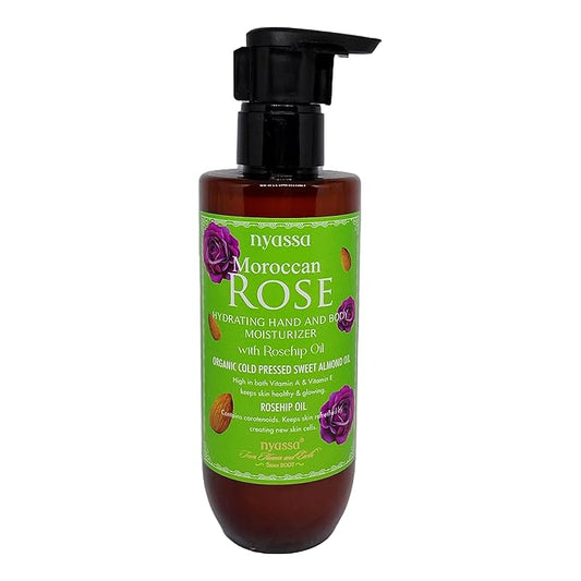 Nyassa Moroccan Rose Hand and Body Moisturizer - 200 Ml