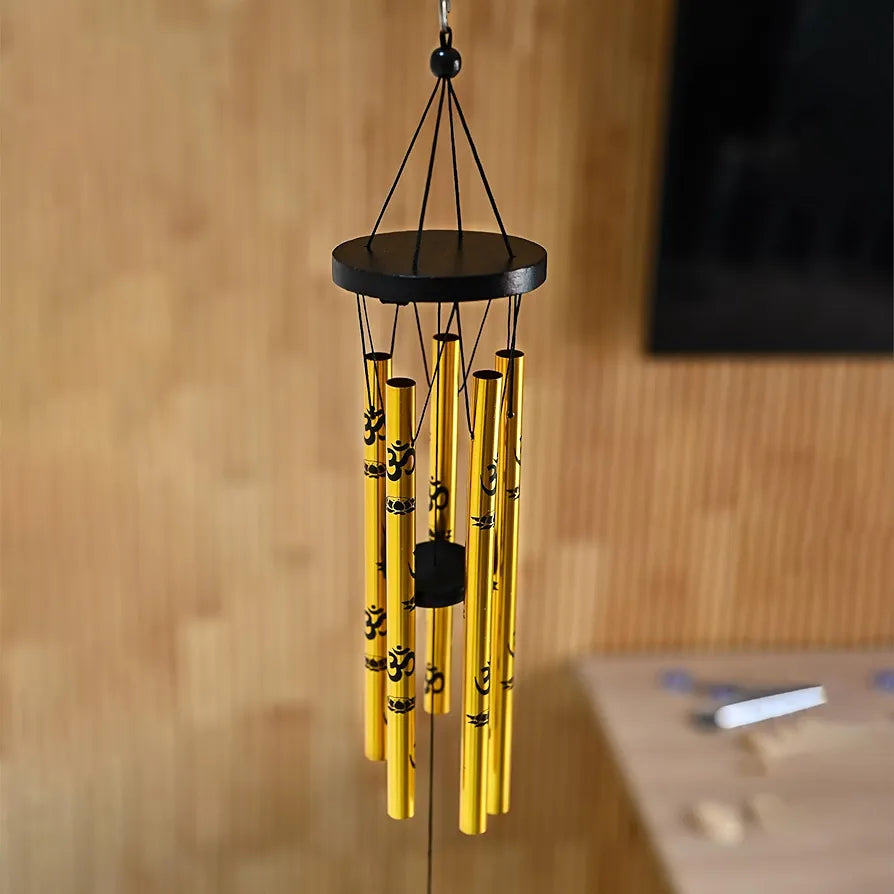 Hanging Wind Chimes Gold Wind Chime -010