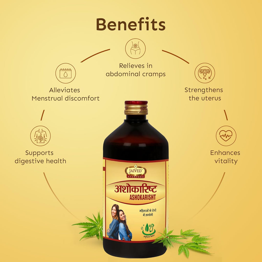 Jaived Ayurveda Ashokarist - 650 ml (Pack of 2)