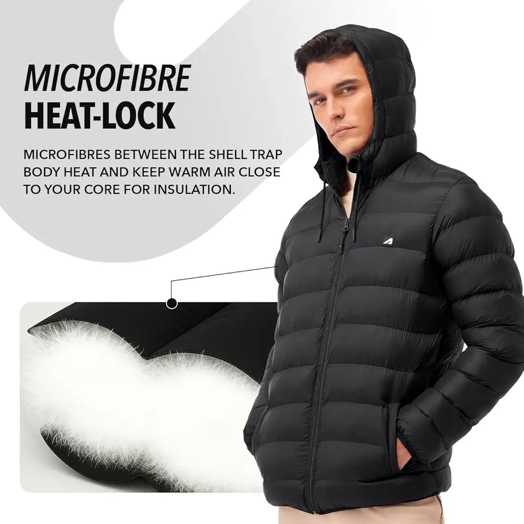 Boldfit Jacket For Men Winter Wear Nylon Winter Standard Length Jacket
