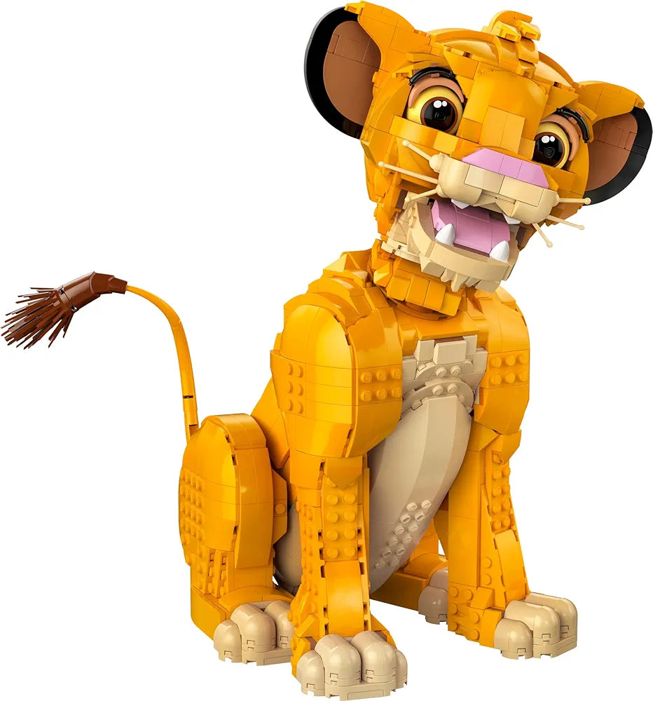 Lego ǀ Disney Young Simba The Lion King Building Set 43247 Building Blocks for 18+ Gift