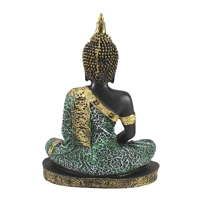 Ecraftindia Buddha Showpiece | Green