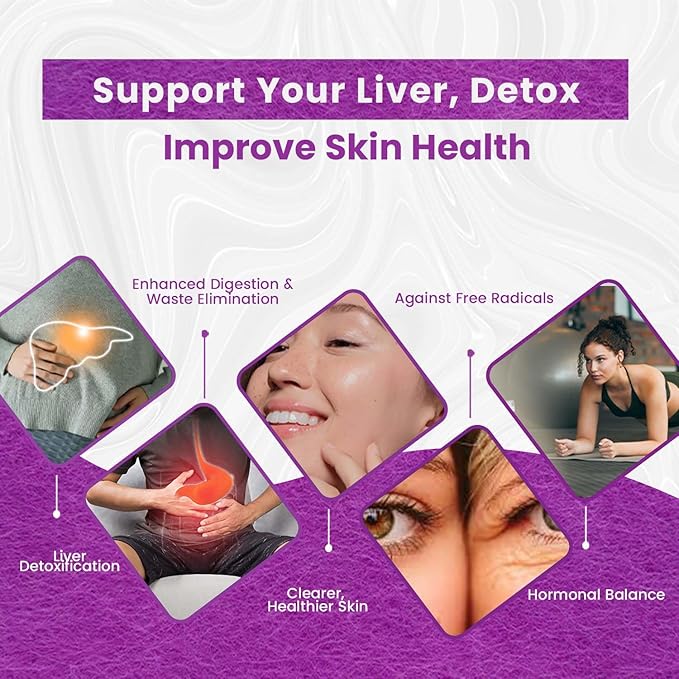 Plant Bro Liver Support Capsules - 60 Capsules | 650 Mg | Helps in Supporting Gut Health, Skin Health & Body Detoxing